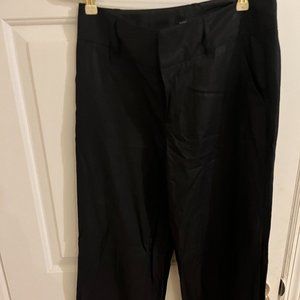 Marc by Marc Jacobs long black wide-leg slacks - size 6
